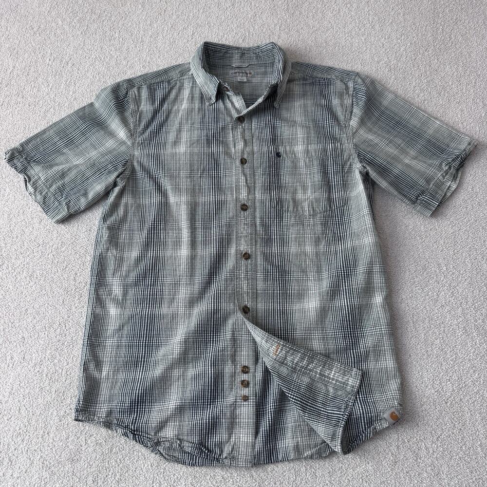 Carhartt Mens Medium Relaxed Fit Short sleeved Shirt With Pocket